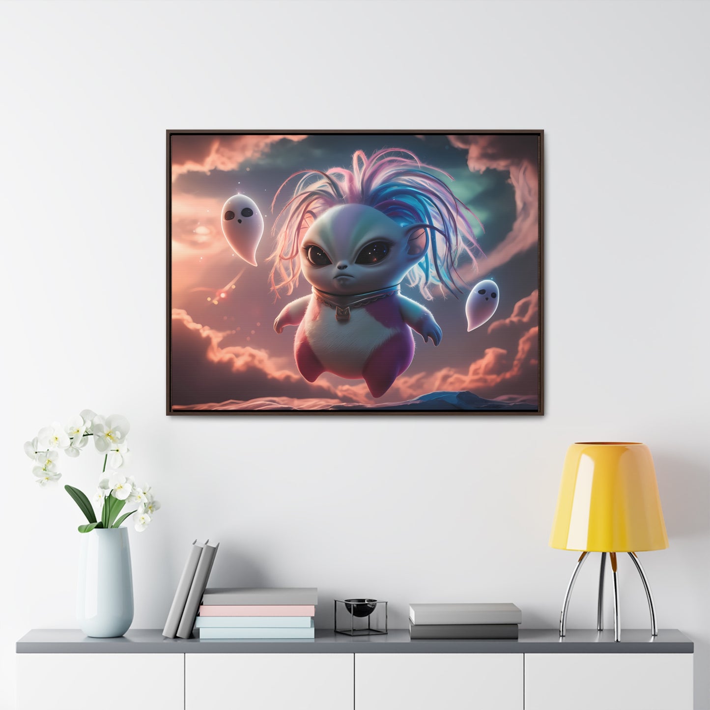 Guardian of the Twilight Spirits - Gallery Canvas Wraps, Horizontal Frame