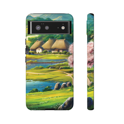 Idyllic Anime Village - Smartphone Tough Cases