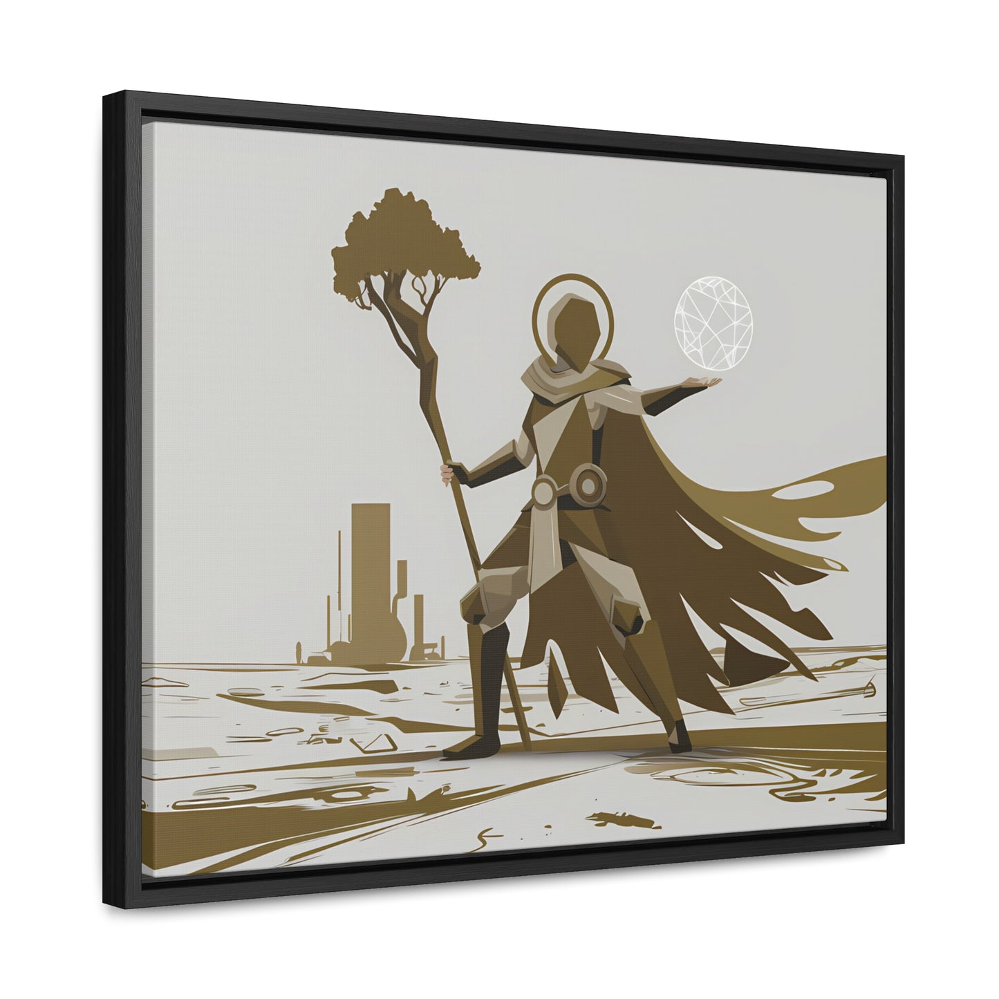 Guardian of the Wasteland - Gallery Canvas Wraps, Horizontal Frame