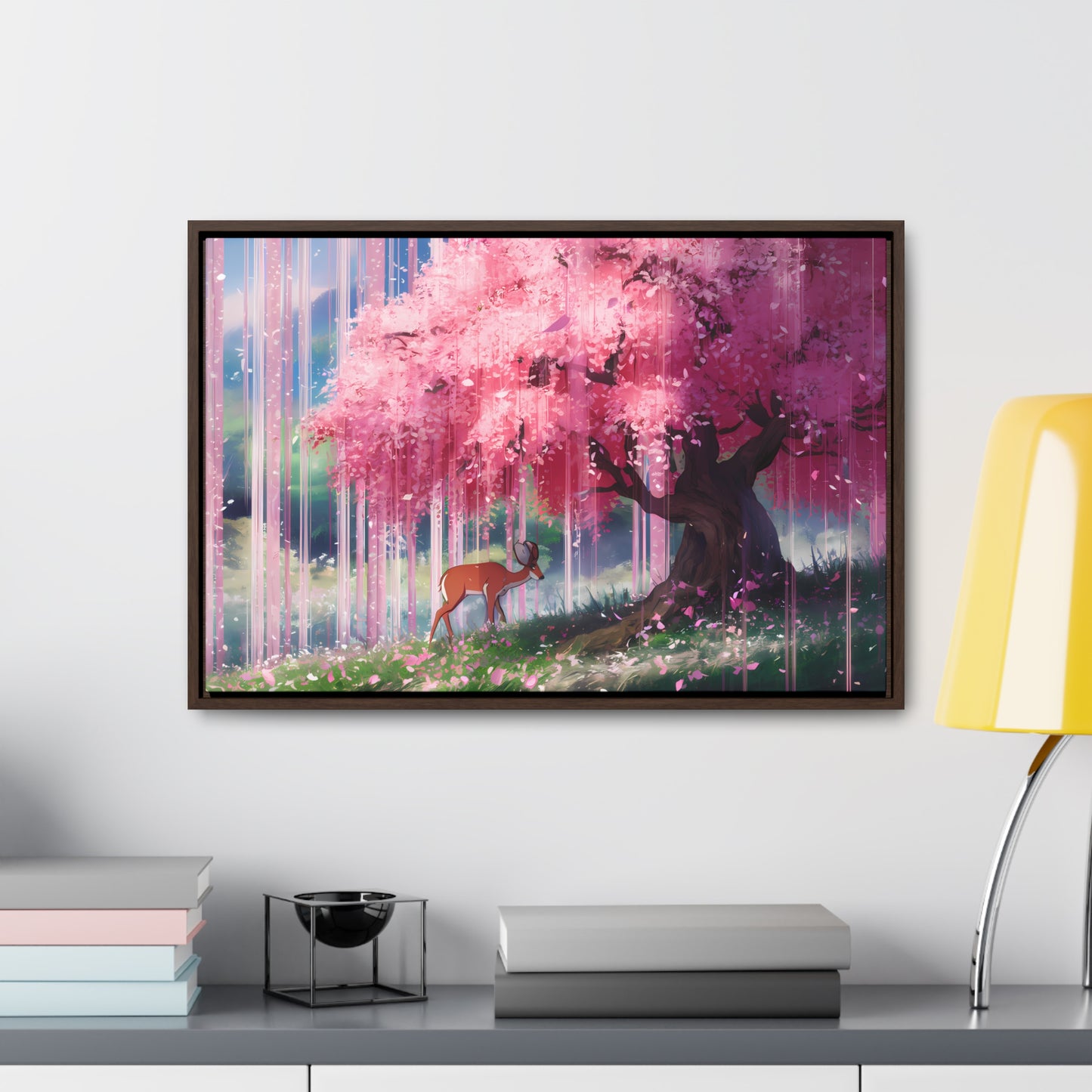 Beneath the Blossoming Canopy - Gallery Canvas Wraps, Horizontal Frame