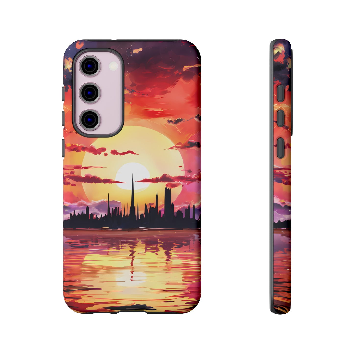 Anime Island City - Smartphone Tough Cases