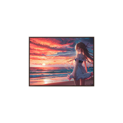 Sunset Reverie - Gallery Canvas Wraps, Horizontal Frame