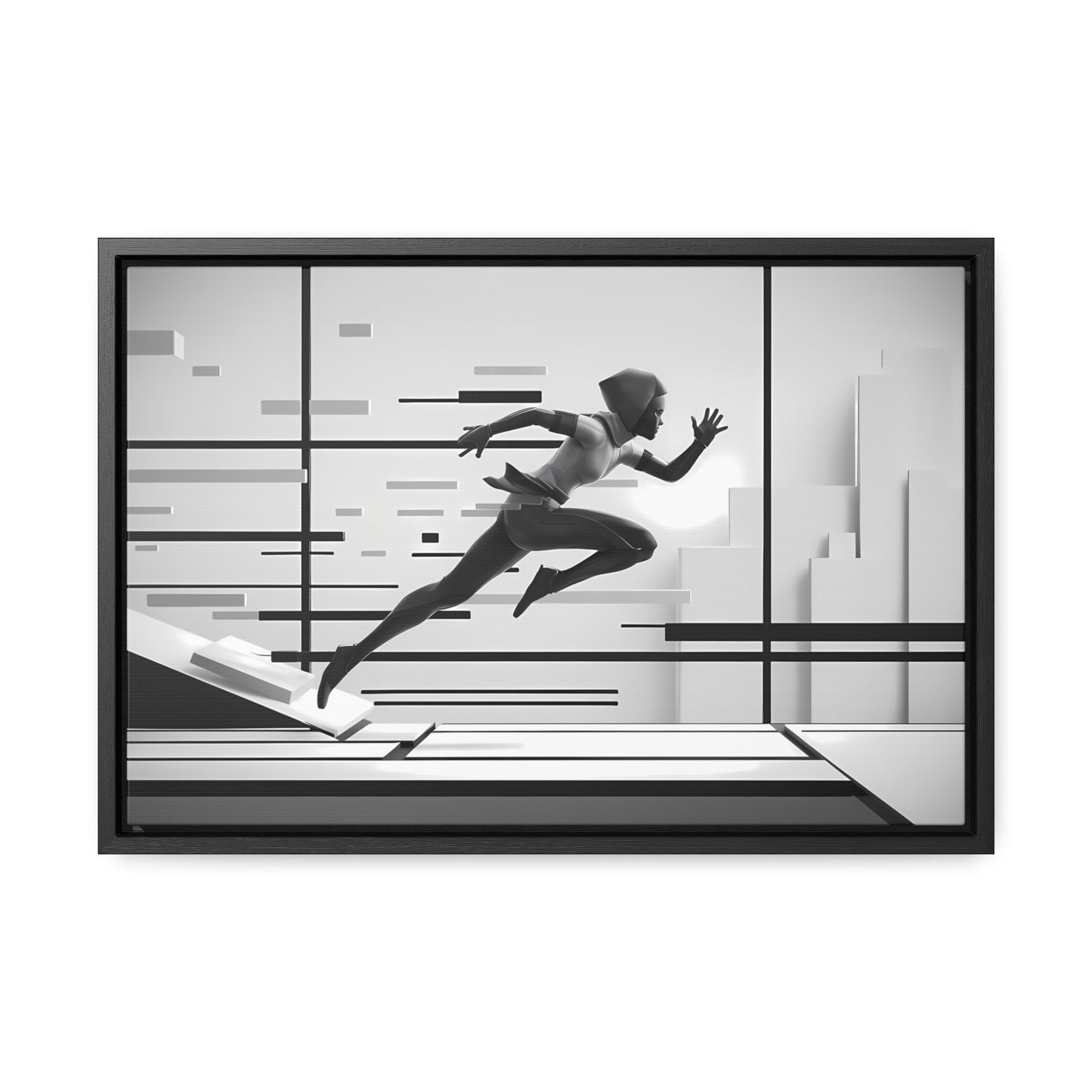 Velocity Shift - Gallery Canvas Wraps, Horizontal Frame