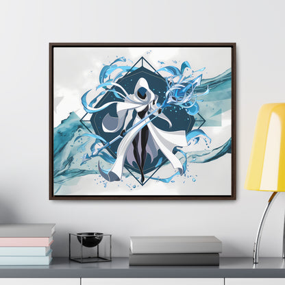 Ethereal Sentinel of the Tides - Gallery Canvas Wraps, Horizontal Frame