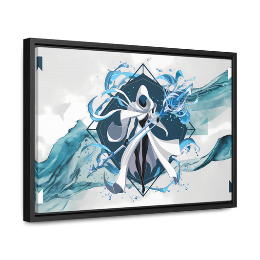 Ethereal Sentinel of the Tides - Gallery Canvas Wraps, Horizontal Frame