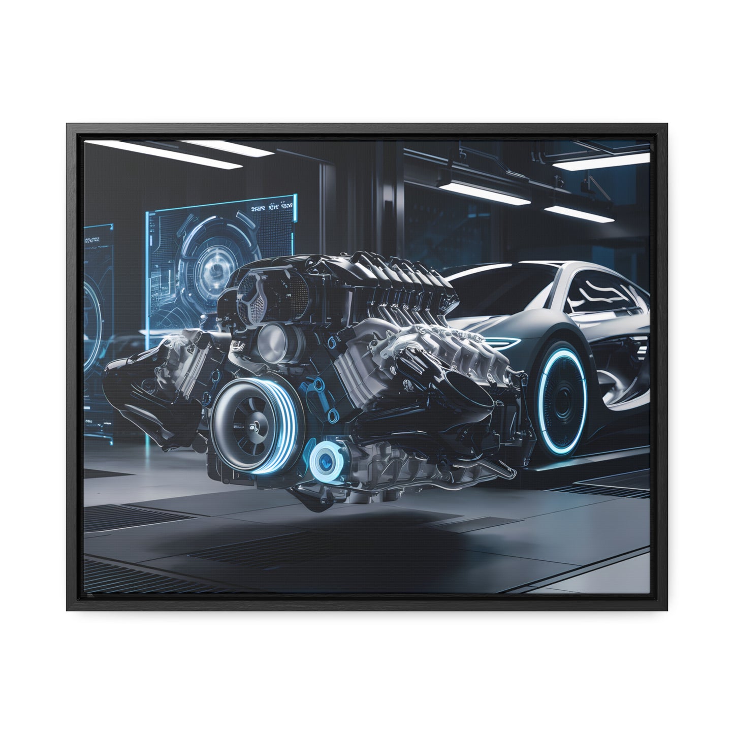 The Future of Automotive Engineering - Gallery Canvas Wraps, Horizontal Frame