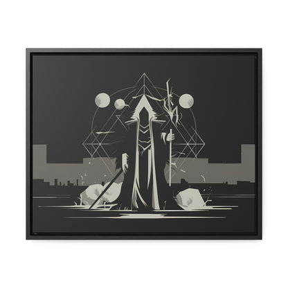 The Arcane Guardian of the Shadows - Gallery Canvas Wraps, Horizontal Frame