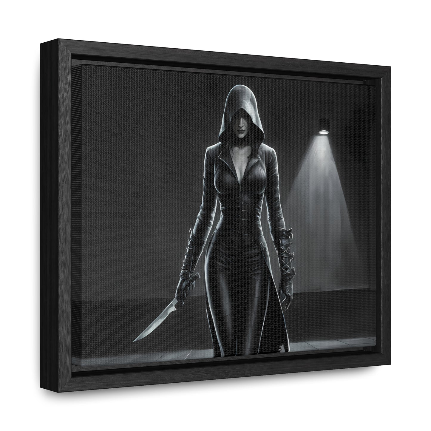 The Shadow's Blade - Gallery Canvas Wraps, Horizontal Frame