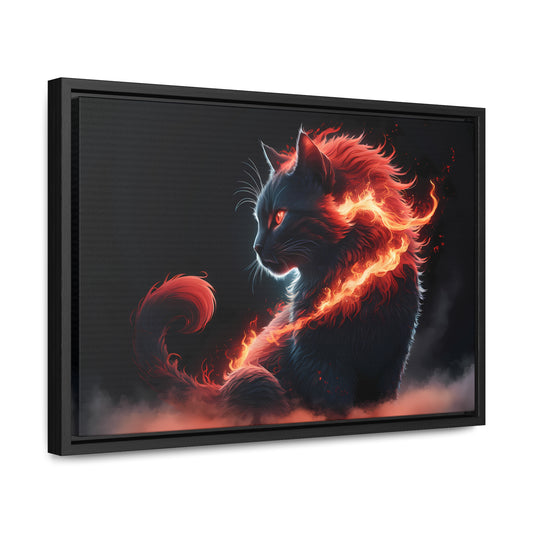 Inferno Guardian - Gallery Canvas Wraps, Horizontal Frame