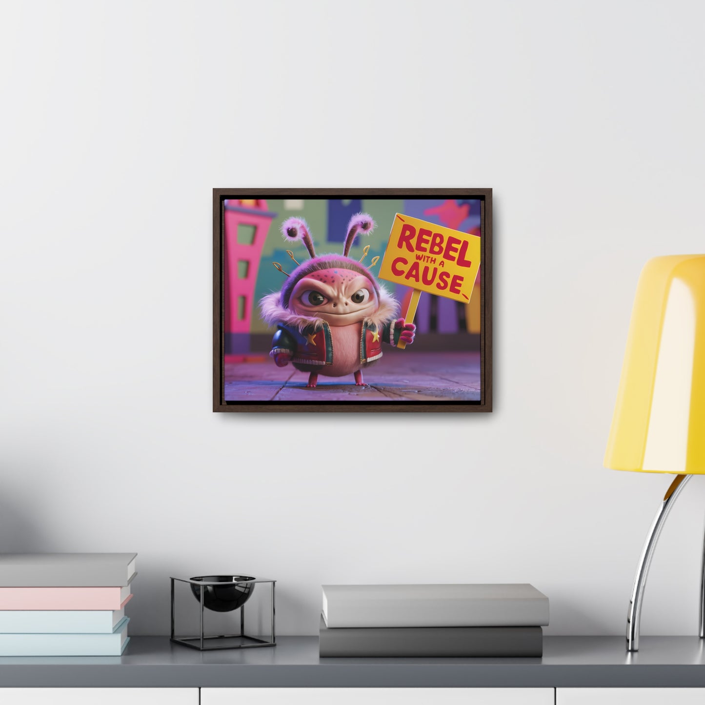 Rebel with a Cause - Gallery Canvas Wraps, Horizontal Frame