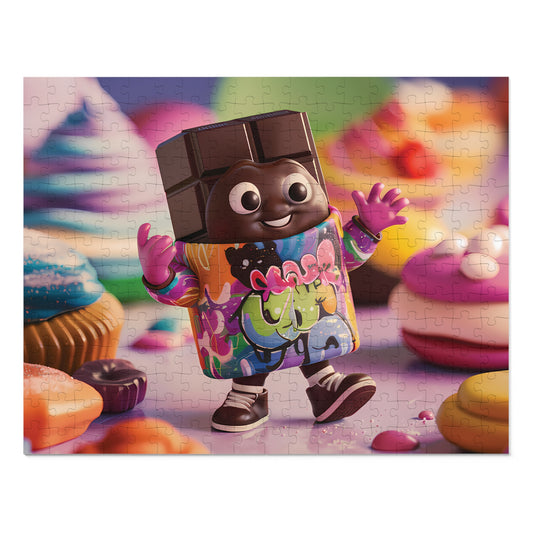 Happy Chocolate Bar - Jigsaw Puzzle (30, 110, 252, 500,1000-Piece)