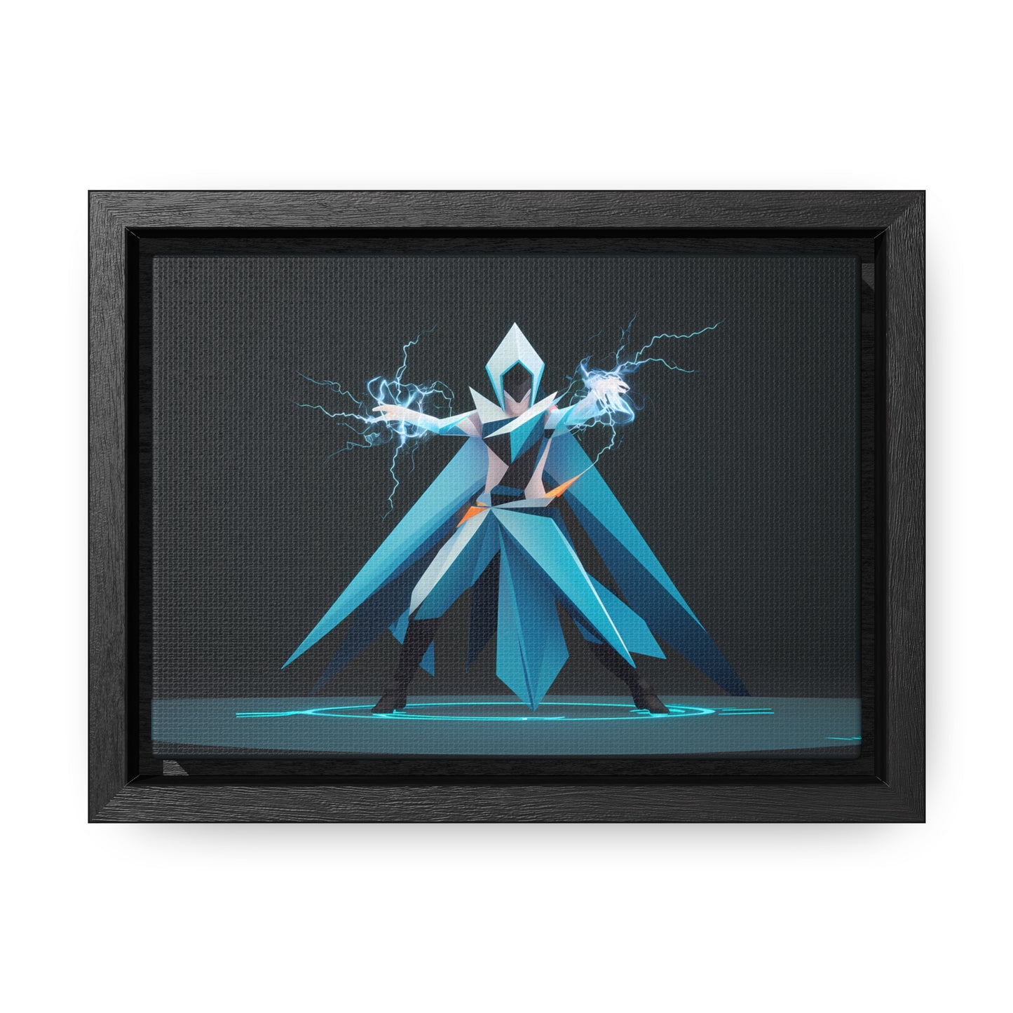 Stormbound Sentinel - Gallery Canvas Wraps, Horizontal Frame