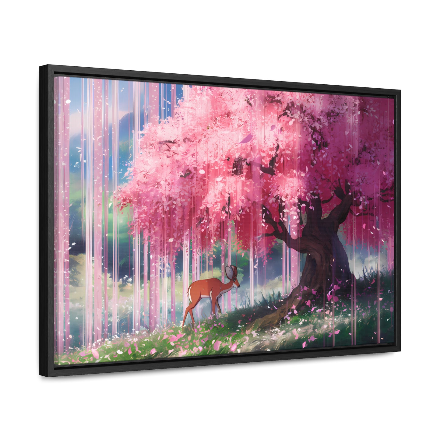 Beneath the Blossoming Canopy - Gallery Canvas Wraps, Horizontal Frame