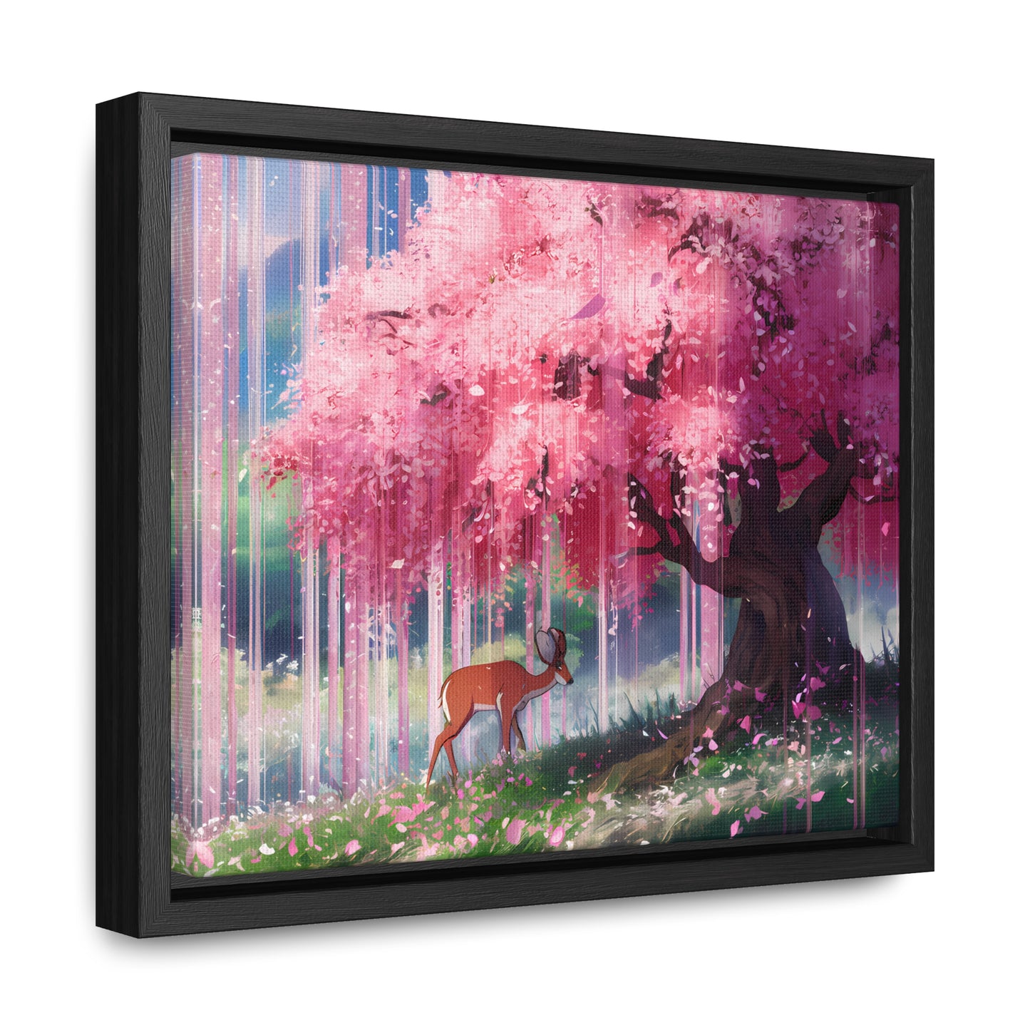 Beneath the Blossoming Canopy - Gallery Canvas Wraps, Horizontal Frame