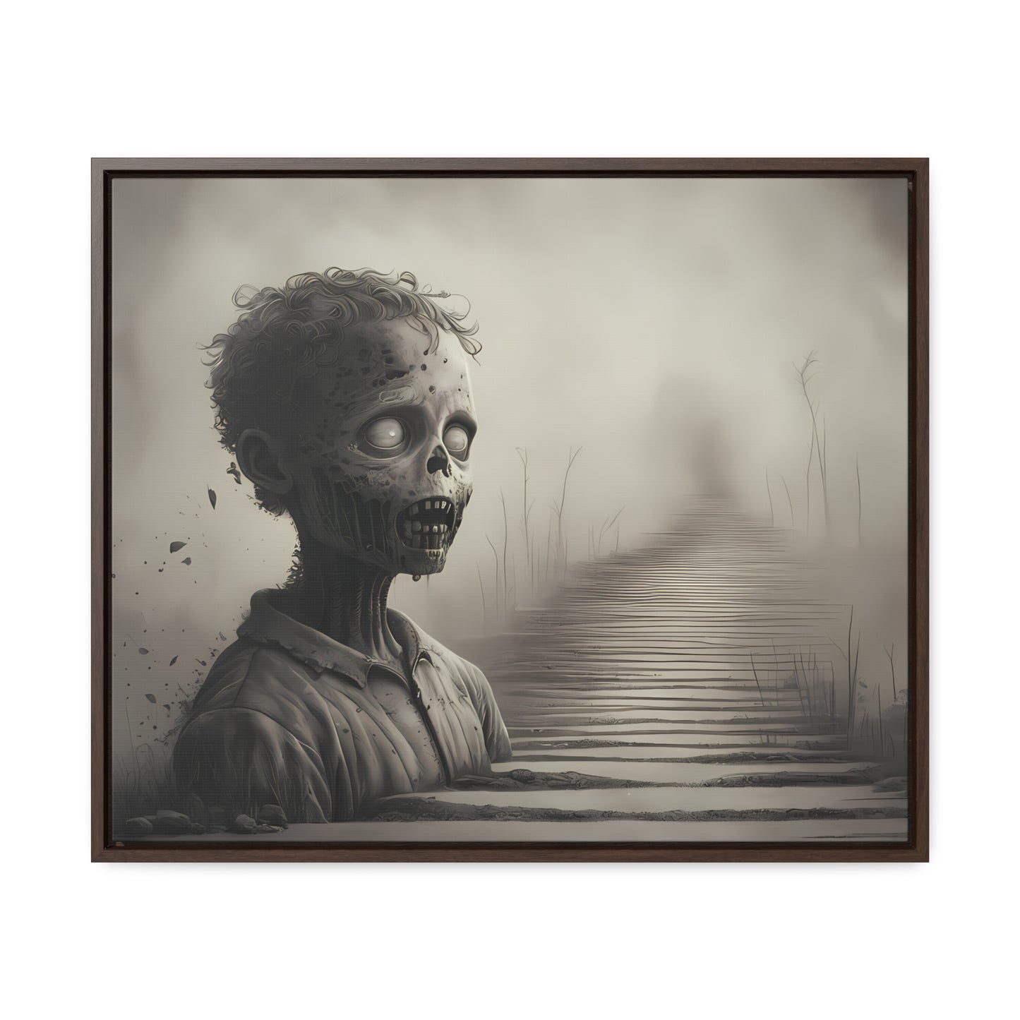 Echoes of the Forgotten - Gallery Canvas Wraps, Horizontal Frame