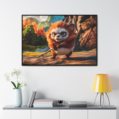 Guardian of the Enchanted Forest - Gallery Canvas Wraps, Horizontal Frame