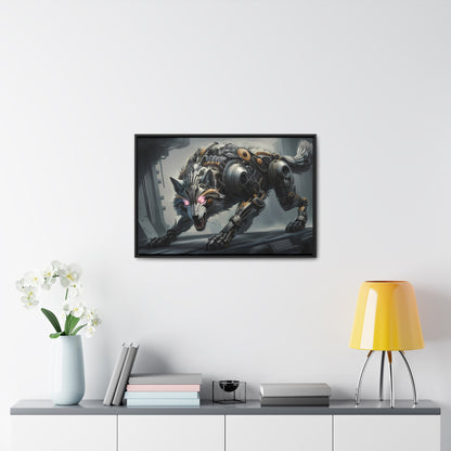 Cybernetic Alpha - Gallery Canvas Wraps, Horizontal Frame