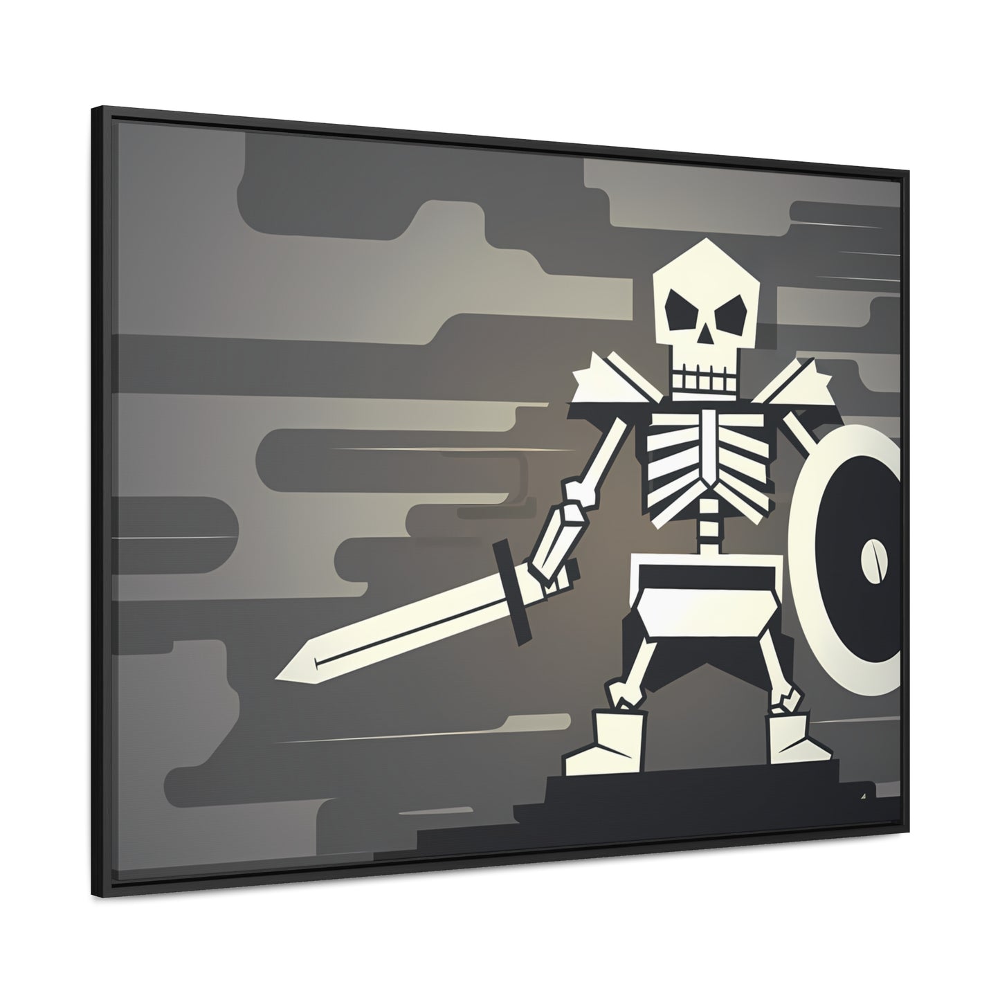 The Undead Sentinel - Gallery Canvas Wraps, Horizontal Frame