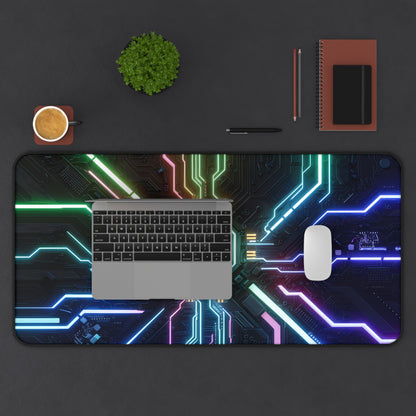 Cyber Tech Mat - Desk Mat