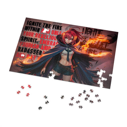 Flame Rebellion - Jigsaw Puzzle (30, 110, 252, 500,1000-Piece)