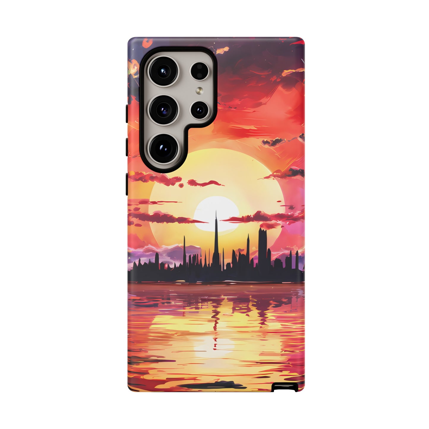 Anime Island City - Smartphone Tough Cases