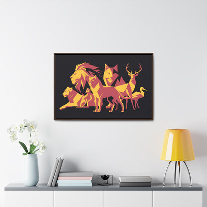 Wild Harmony - Gallery Canvas Wraps, Horizontal Frame