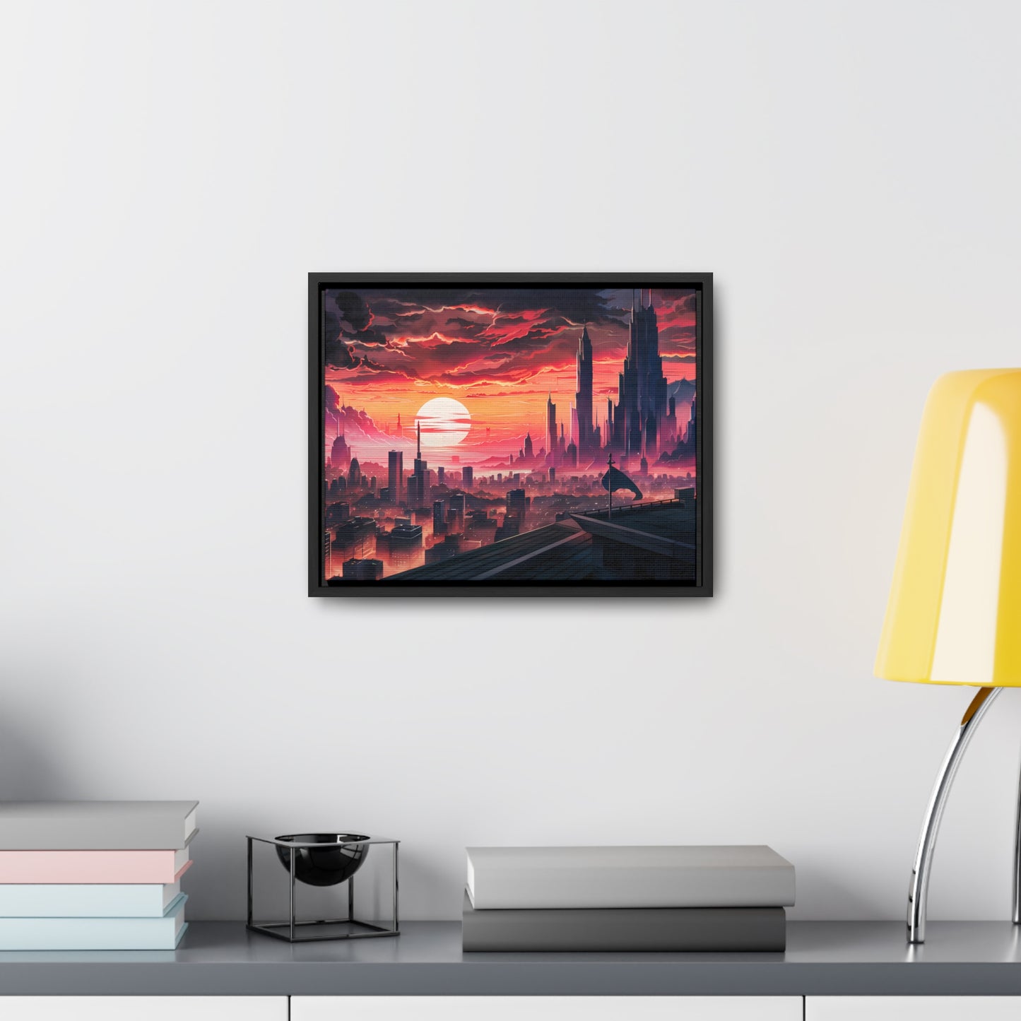 City of the Last Dawn - Gallery Canvas Wraps, Horizontal Frame