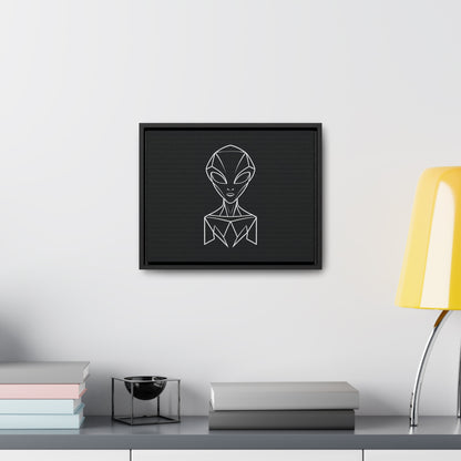 Alien Geometry - Gallery Canvas Wraps, Horizontal Frame