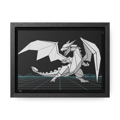 Cyber Dragon Unleashed - Gallery Canvas Wraps, Horizontal Frame