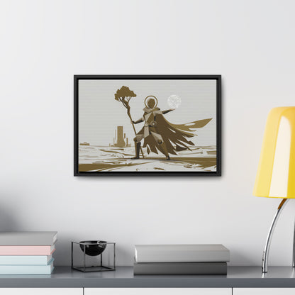 Guardian of the Wasteland - Gallery Canvas Wraps, Horizontal Frame