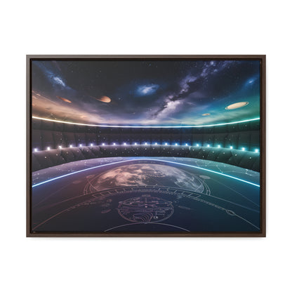 Stellar Observatory Nexus - Gallery Canvas Wraps, Horizontal Frame