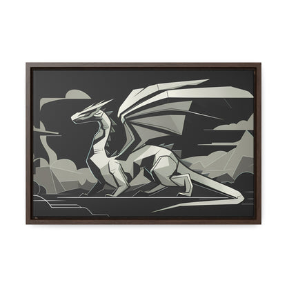 Shadow of the Silver Dragon - Gallery Canvas Wraps, Horizontal Frame