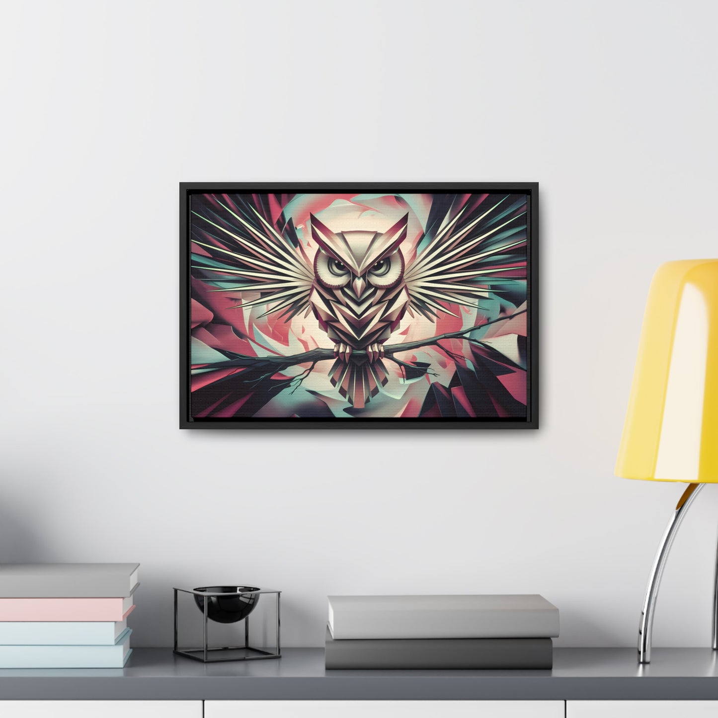 "Mechanical Wisdom" - Gallery Canvas Wraps, Horizontal Frame