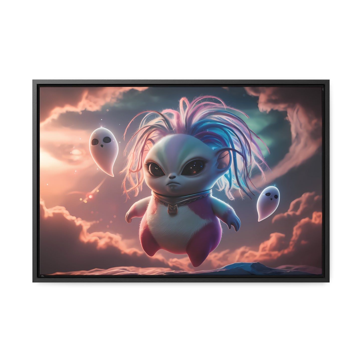 Guardian of the Twilight Spirits - Gallery Canvas Wraps, Horizontal Frame