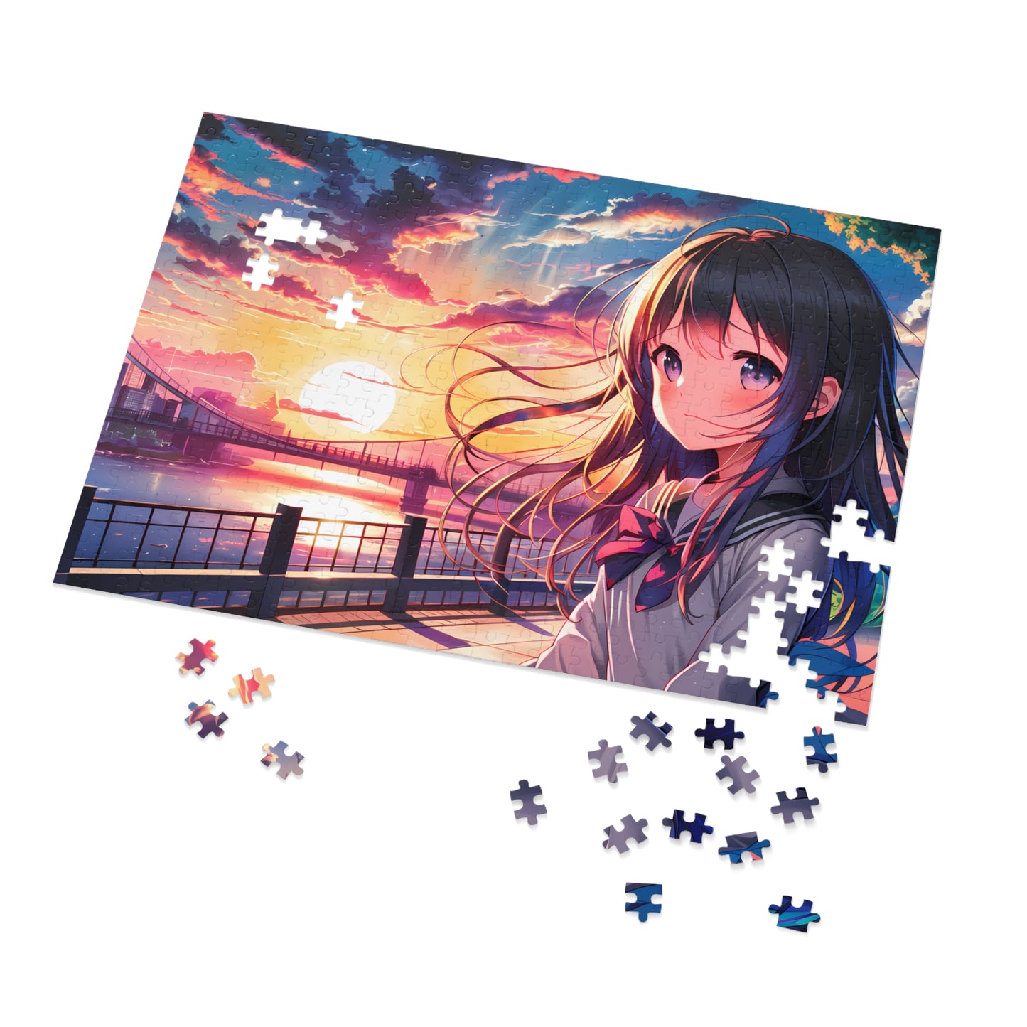 Echoes of the Setting Sun - Jigsaw Puzzle (30, 110, 252, 500,1000-Piece)