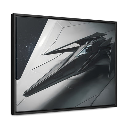 Starlance Stealth Interceptor - Gallery Canvas Wraps, Horizontal Frame