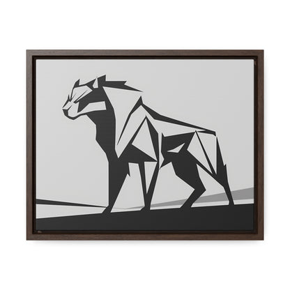 Geometric Beast - Gallery Canvas Wraps, Horizontal Frame