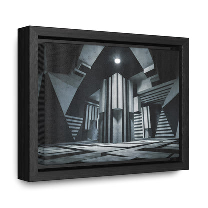 The Geometry of Shadows - Gallery Canvas Wraps, Horizontal Frame