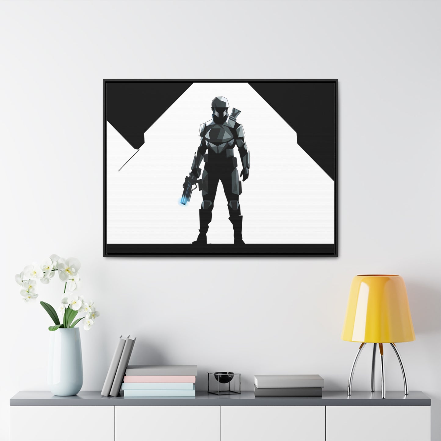 Sentinel of the Void - Gallery Canvas Wraps, Horizontal Frame