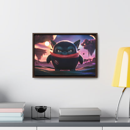 "Guardian of the Floating Isles" - Gallery Canvas Wraps, Horizontal Frame