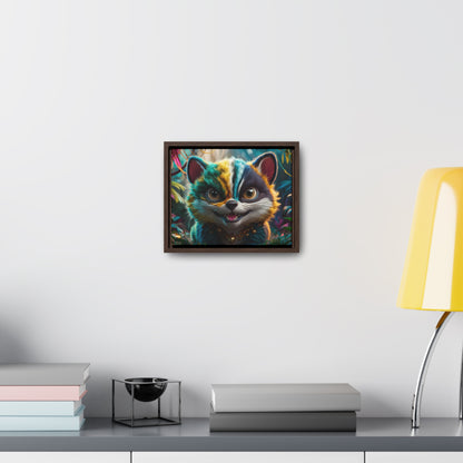 Jungle Mischief - Gallery Canvas Wraps, Horizontal Frame