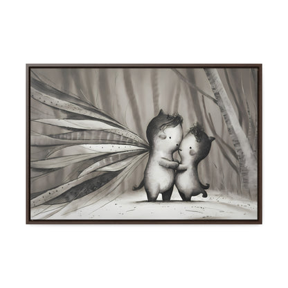 Whispers of the Forest - Gallery Canvas Wraps, Horizontal Frame