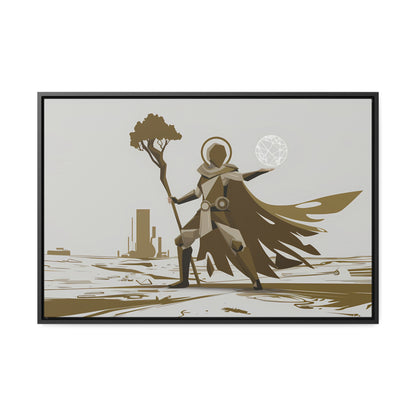 Guardian of the Wasteland - Gallery Canvas Wraps, Horizontal Frame