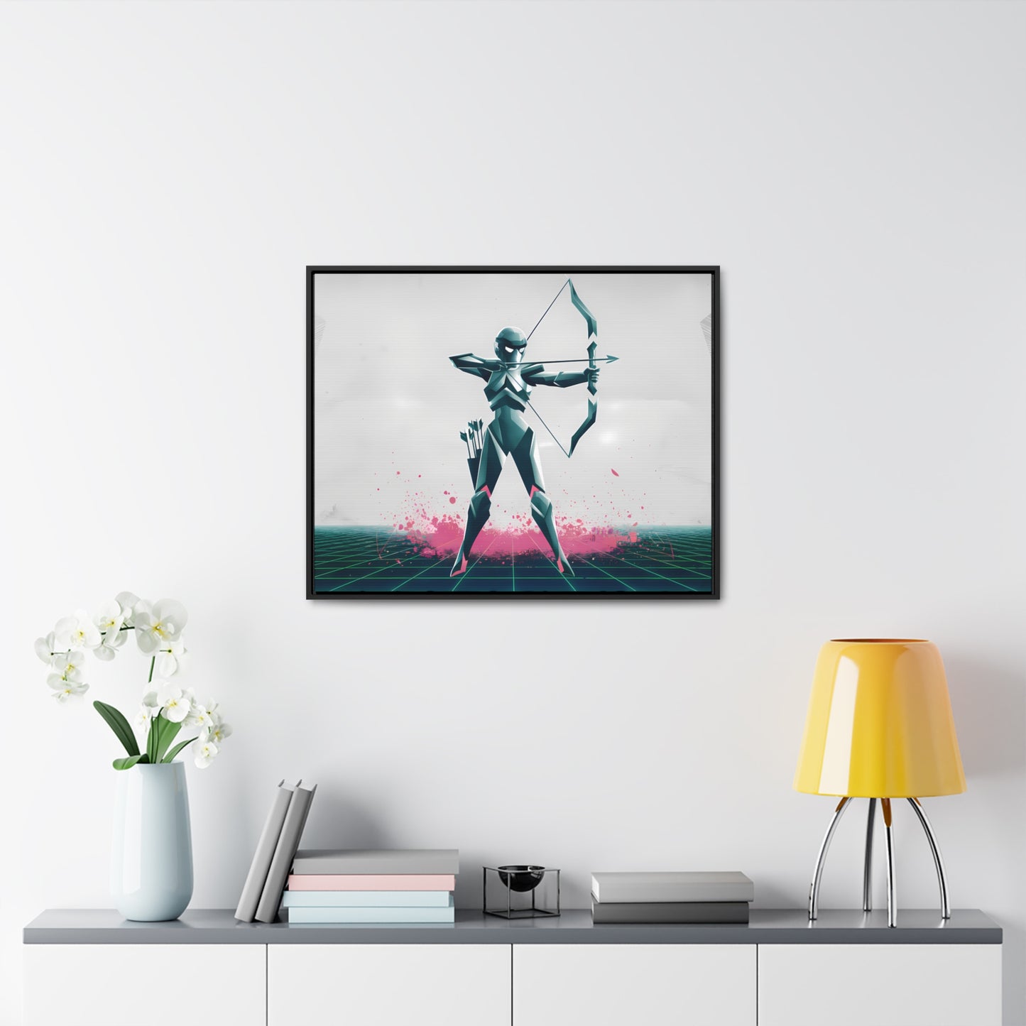 Digital Sentinel - Gallery Canvas Wraps, Horizontal Frame