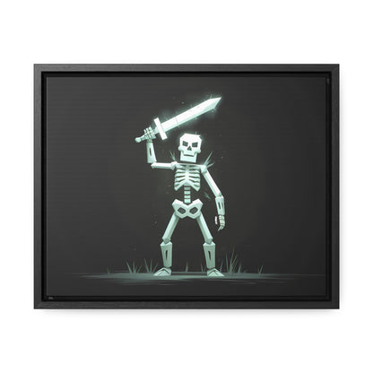 Rise of the Skeleton Warrior - Gallery Canvas Wraps, Horizontal Frame