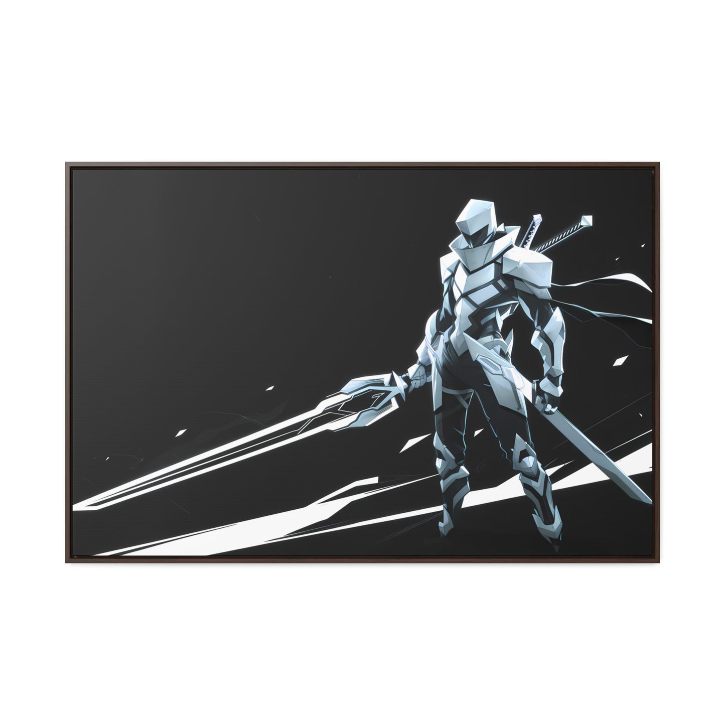 Blade of the Shadow Knight - Gallery Canvas Wraps, Horizontal Frame