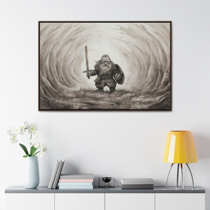 Defender of the Hollowed Path - Gallery Canvas Wraps, Horizontal Frame