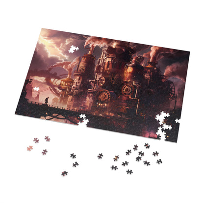 The Iron Citadel at Dusk - Jigsaw Puzzle (30, 110, 252, 500,1000-Piece)