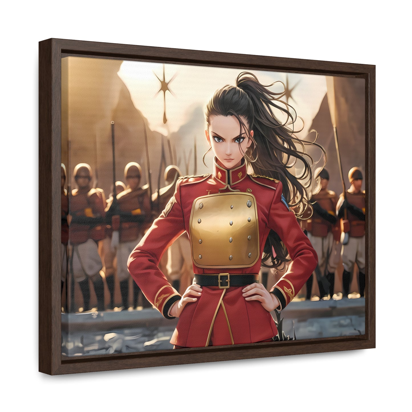 Commander of the Crimson Legion - Gallery Canvas Wraps, Horizontal Frame