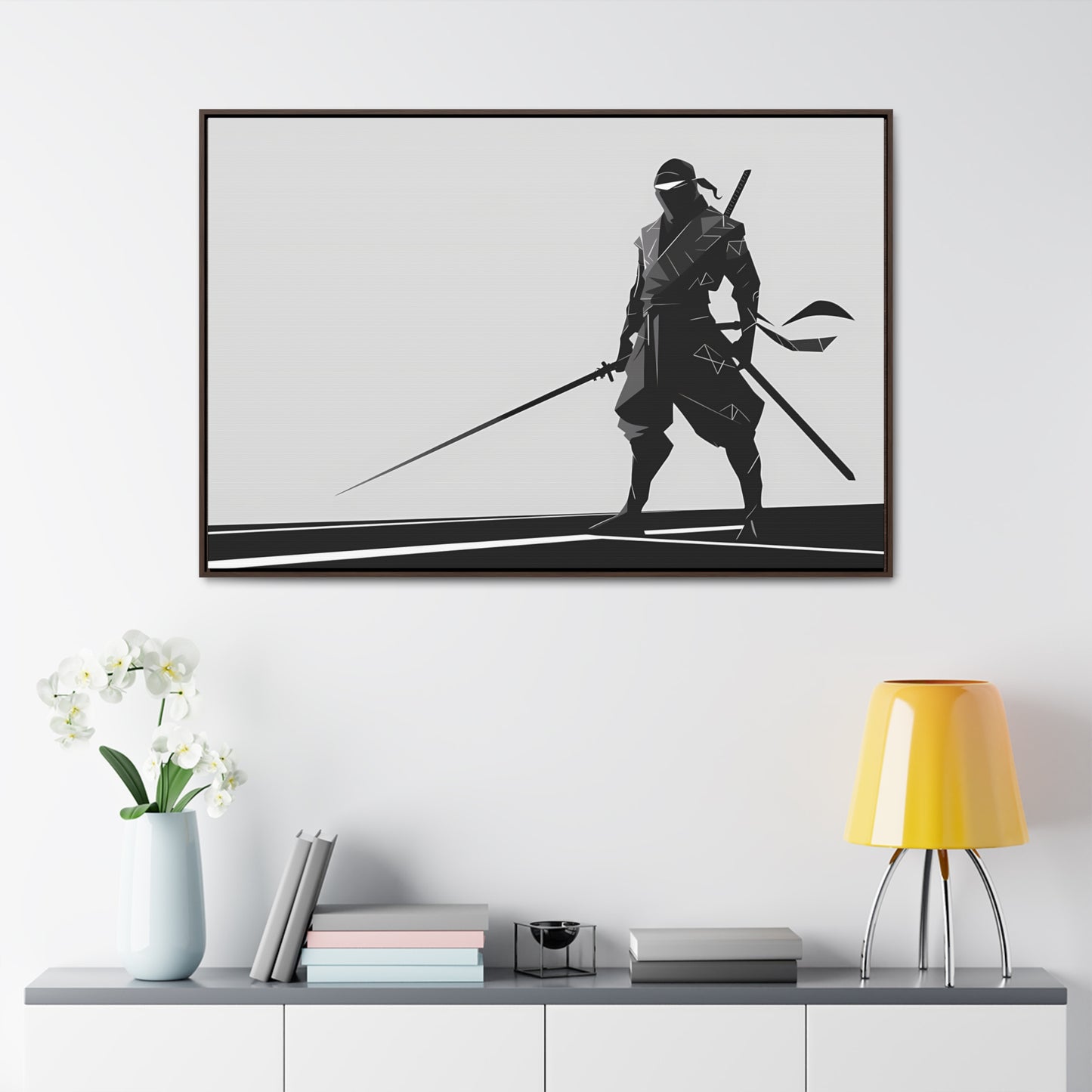 Shadow Warrior - Gallery Canvas Wraps, Horizontal Frame